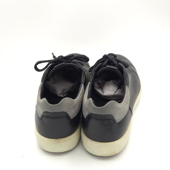 ECCO Soft 7 Men\'s Size 12 black Leather Sneakers main image 5